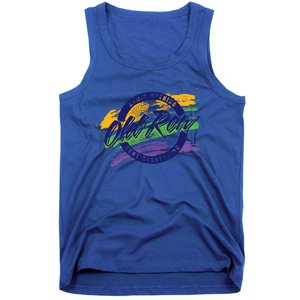 Old Row Mardi Gras Circle Logo Great Gift Tank Top