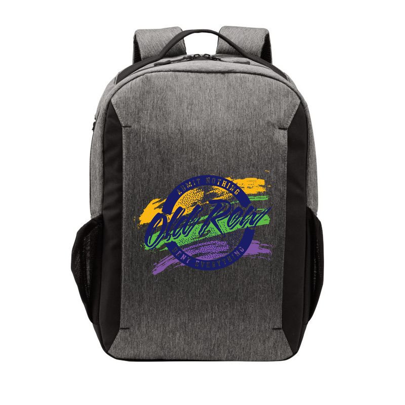 Old Row Mardi Gras Circle Logo Great Gift Vector Backpack