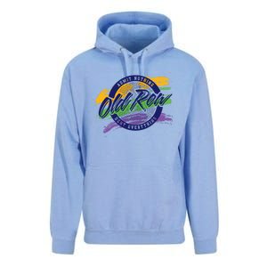 Old Row Mardi Gras Circle Logo Great Gift Unisex Surf Hoodie