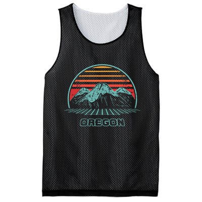 Oregon Retro Mountain Hiking 80s Style Mesh Reversible Basketball Jersey Tank
