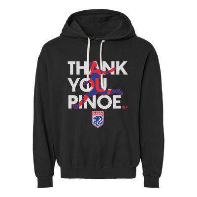 Ol Reign Megan Rapinoe Thank You Pinoe Garment-Dyed Fleece Hoodie