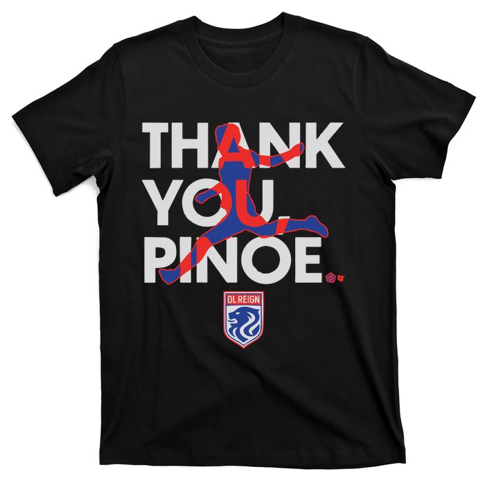 Ol Reign Megan Rapinoe Thank You Pinoe T-Shirt