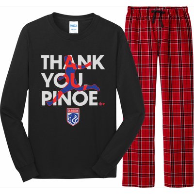 Ol Reign Megan Rapinoe Thank You Pinoe Long Sleeve Pajama Set