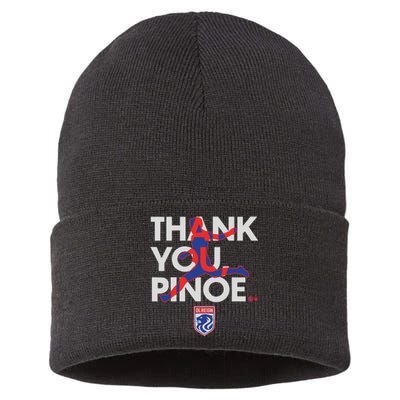 Ol Reign Megan Rapinoe Thank You Pinoe Sustainable Knit Beanie