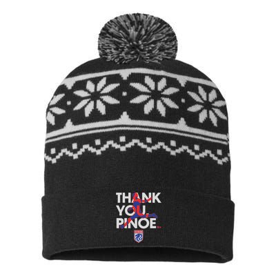 Ol Reign Megan Rapinoe Thank You Pinoe USA-Made Snowflake Beanie