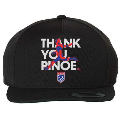 Ol Reign Megan Rapinoe Thank You Pinoe Wool Snapback Cap