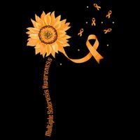 Orange Ribbon Multiple Sclerosis Awareness City Backpack
