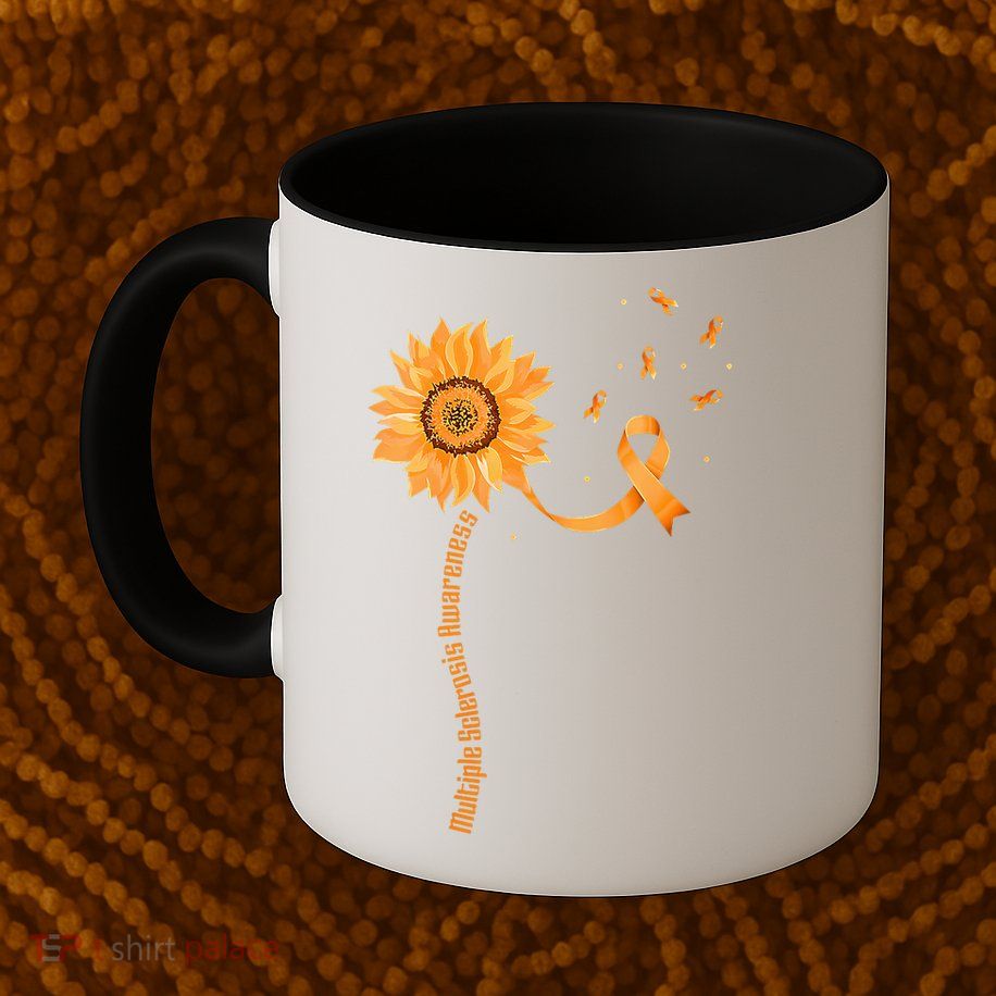Orange Ribbon Multiple Sclerosis Awareness Mug