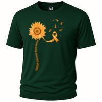 Orange Ribbon Multiple Sclerosis Awareness Performance Shirt
