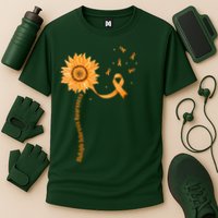 Orange Ribbon Multiple Sclerosis Awareness Performance Shirt