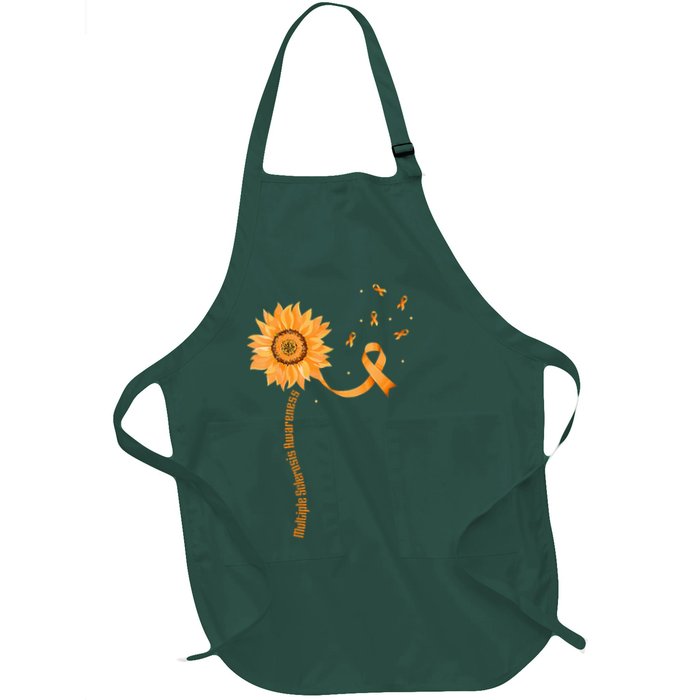 Orange Ribbon Multiple Sclerosis Awareness Apron