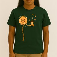 Orange Ribbon Multiple Sclerosis Awareness T-Shirt