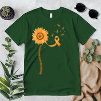 Orange Ribbon Multiple Sclerosis Awareness Premium T-Shirt