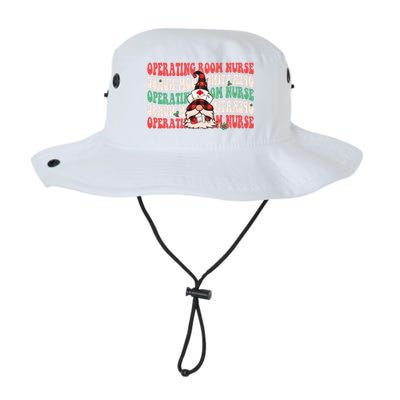 Operating Room Nurse Groovy Christmas Gnome Er Or Nurse Gift Legacy Cool Fit Booney Bucket Hat