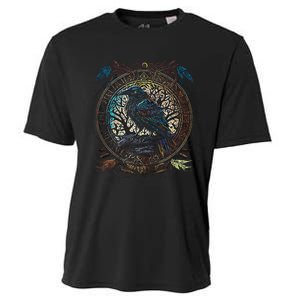 OdinS Raven Northman Valhalla Norse Mythology Cooling Performance Crew T-Shirt