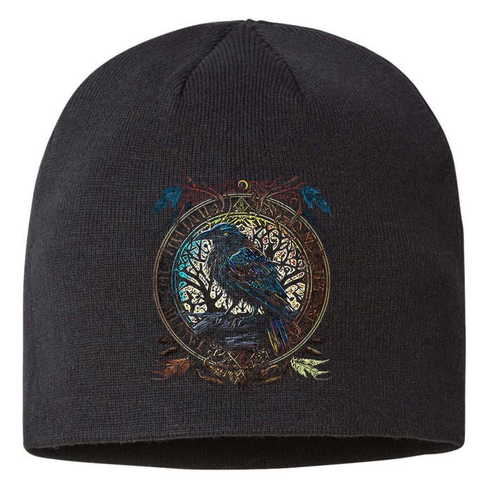 OdinS Raven Northman Valhalla Norse Mythology Sustainable Beanie