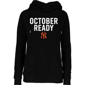 October Ready New York Womens Funnel Neck Pullover Hood