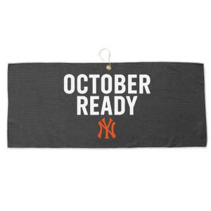 October Ready New York Large Microfiber Waffle Golf Towel