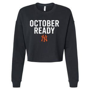 October Ready New York Cropped Pullover Crew