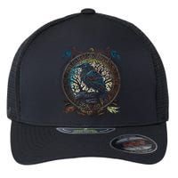 OdinS Raven Northman Valhalla Norse Mythology Flexfit Unipanel Trucker Cap