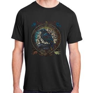 OdinS Raven Northman Valhalla Norse Mythology Adult ChromaSoft Performance T-Shirt