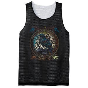 OdinS Raven Northman Valhalla Norse Mythology Mesh Reversible Basketball Jersey Tank