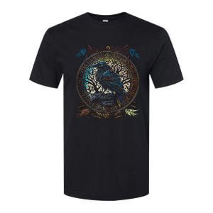 OdinS Raven Northman Valhalla Norse Mythology Softstyle CVC T-Shirt