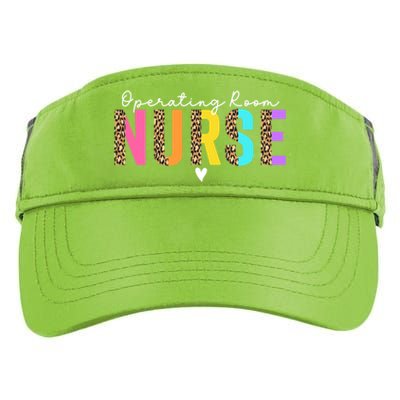 Operating Room Nurse Leopard Or Nurse Perioperative Nursing Gift Adult Drive Performance Visor