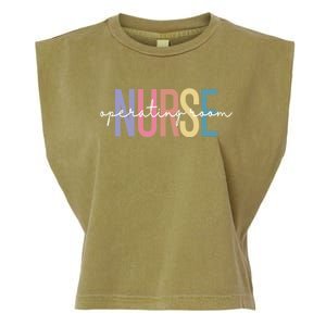 Operating Room Nurse Or Nurse Perioperative Nursing Cute Gift Garment-Dyed Women's Muscle Tee