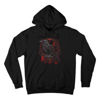 Odins Raven Northman Valhalla Norse Mythology Hoodie