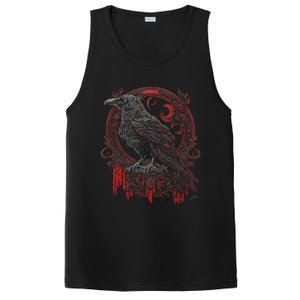 Odins Raven Northman Valhalla Norse Mythology PosiCharge Competitor Tank