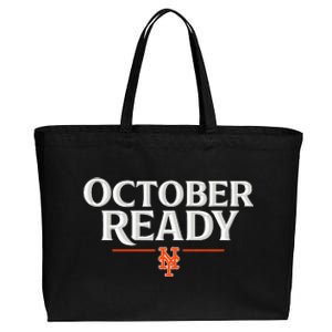 October Ready New York Cotton Canvas Jumbo Tote