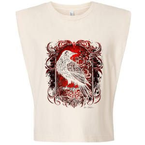 Odins Raven Northman Valhalla Norse Mythology Garment-Dyed Women's Muscle Tee