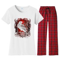 Odins Raven Northman Valhalla Norse Mythology Women's Flannel Pajama Set