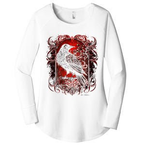 Odins Raven Northman Valhalla Norse Mythology Women's Perfect Tri Tunic Long Sleeve Shirt