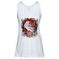 Odins Raven Northman Valhalla Norse Mythology Ladies Essential Flowy Tank