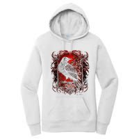 Odins Raven Northman Valhalla Norse Mythology Women's Pullover Hoodie