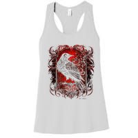 Odins Raven Northman Valhalla Norse Mythology Women's Racerback Tank