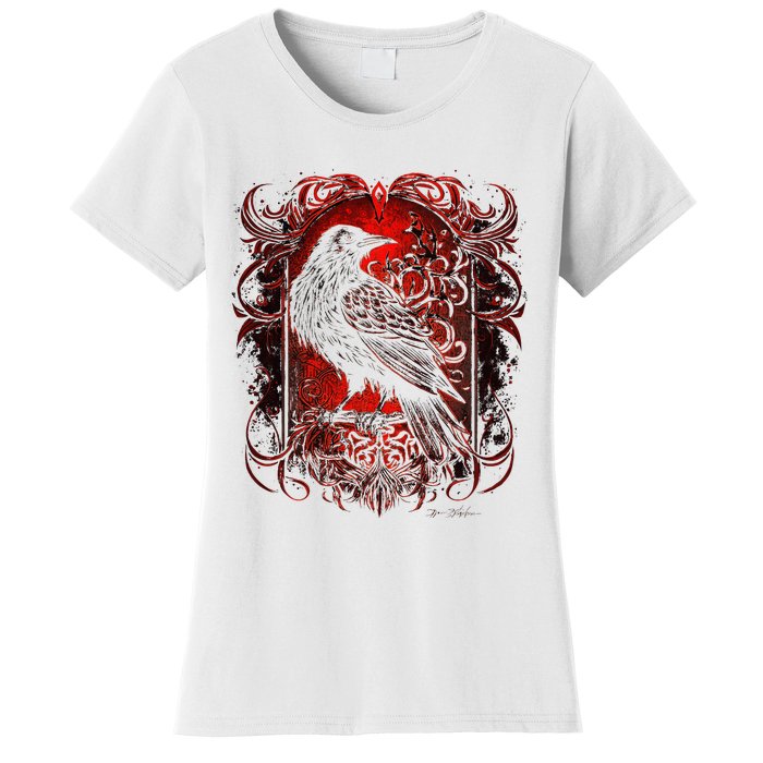 Odins Raven Northman Valhalla Norse Mythology Women's T-Shirt