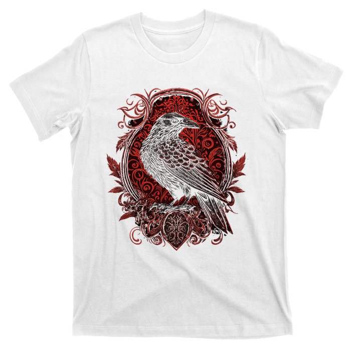 Odins Raven Northman Valhalla Norse Mythology T-Shirt