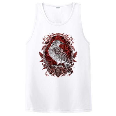 Odins Raven Northman Valhalla Norse Mythology PosiCharge Competitor Tank