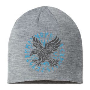 Odin’S Raven & Nordic Compass Sustainable Beanie