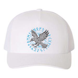 Odin’S Raven & Nordic Compass Yupoong Adult 5-Panel Trucker Hat