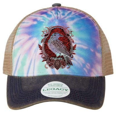 Odins Raven Northman Valhalla Norse Mythology Legacy Tie Dye Trucker Hat