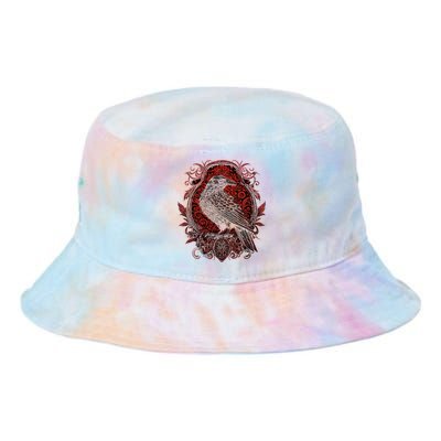 Odins Raven Northman Valhalla Norse Mythology Tie Dye Newport Bucket Hat