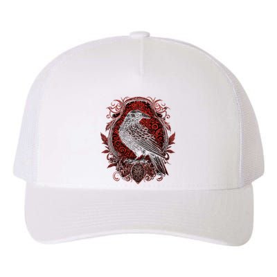 Odins Raven Northman Valhalla Norse Mythology Yupoong Adult 5-Panel Trucker Hat