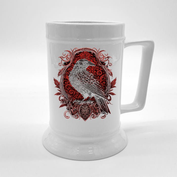 Odins Raven Northman Valhalla Norse Mythology Beer Stein