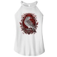 Odins Raven Northman Valhalla Norse Mythology Women’s Perfect Tri Rocker Tank