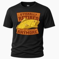 O'fishally Retired Not My Problem Anymore Funny Fishing Meme Cool Gift Performance Shirt