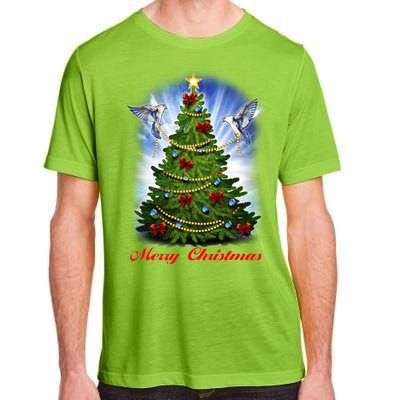 Ornament Merry Christmas Tree Adult ChromaSoft Performance T-Shirt